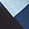 First in Comfort Geometric Colorblock Socks - Blue Multi