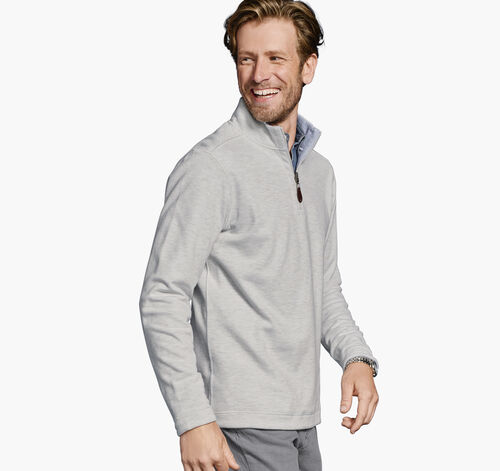 Reversible Solid Quarter-Zip
