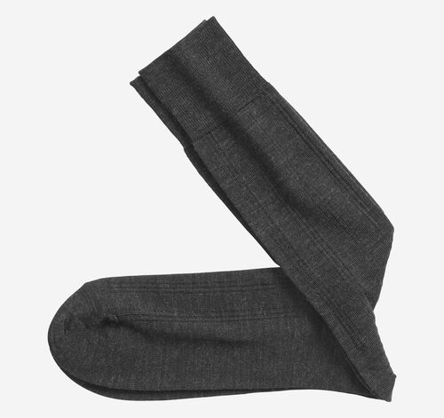 Wool Ribbed Socks
