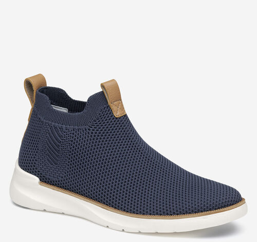 Emery Knit Chelsea Boot - Navy Knit