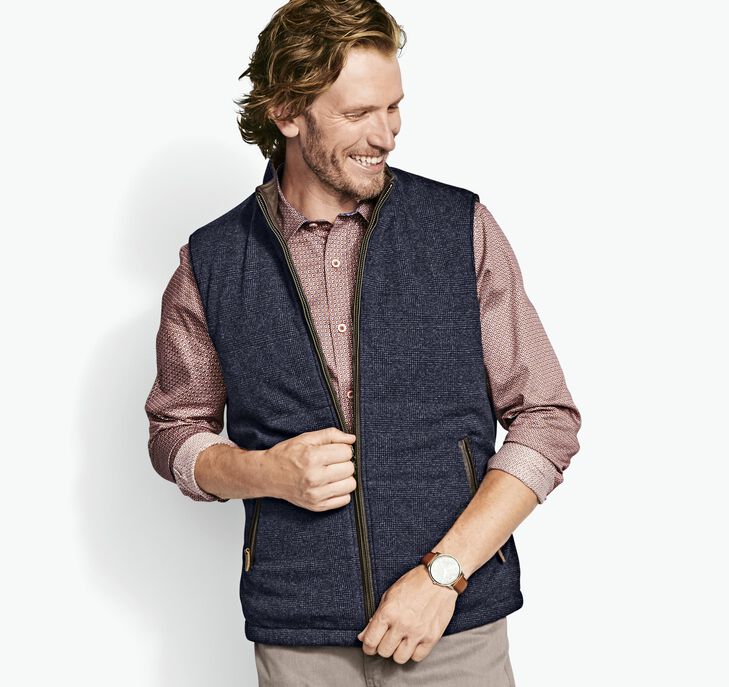 Johnston & Murphy Reversible Vest. 1