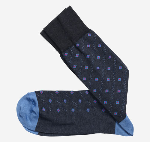 Floating Diamonds Socks