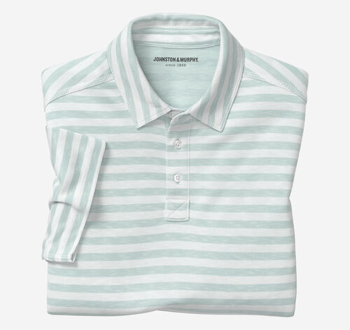 Vintage Slub Stripe Polo