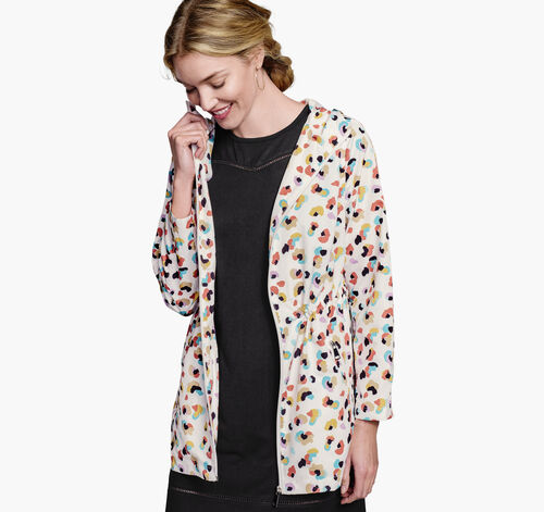 Leopard-Print Anorak
