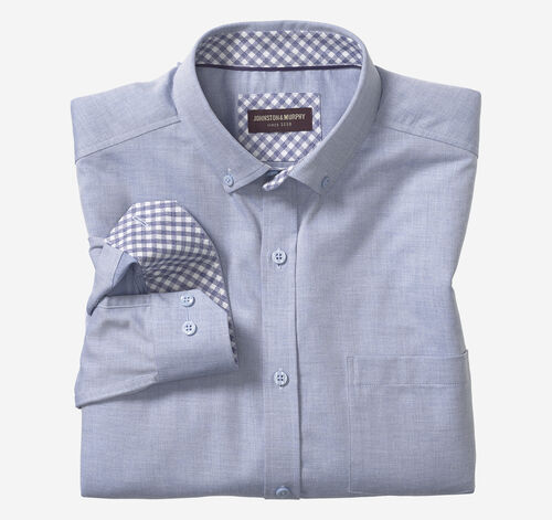 Recycled Long-Sleeve Shirt - Blue