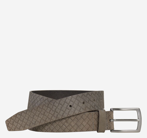 Diamond-Embossed Belt