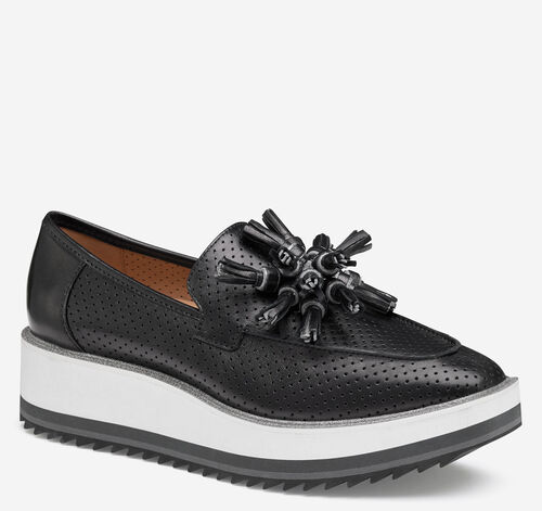 Gracelyn Perfed Tassel Slip-On