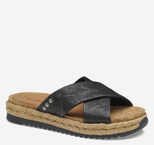 Michelle Cross-Strap Slide