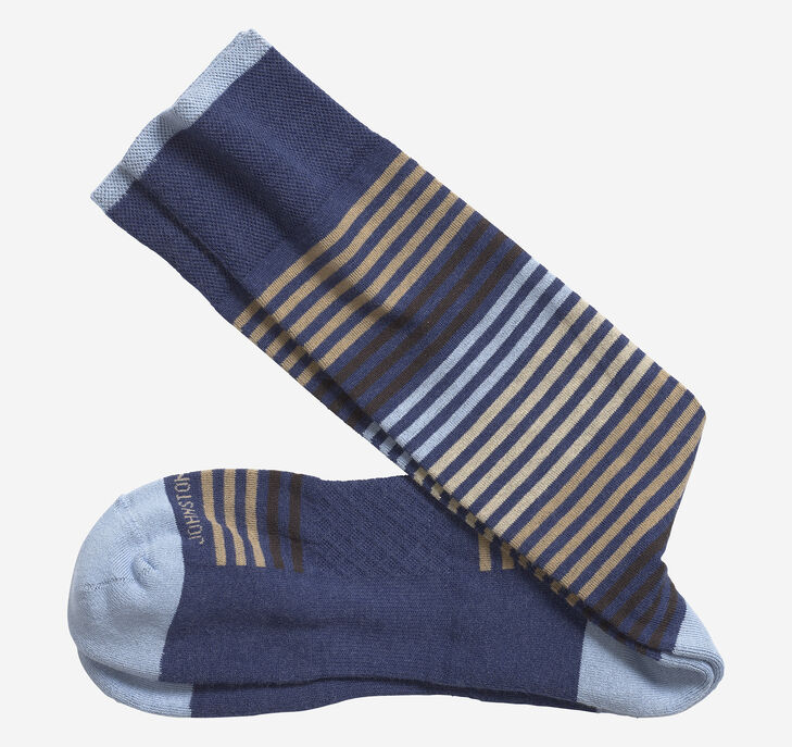 Johnston & Murphy First In Comfort Heather Stripe Socks. 1 Johnston & Murphy First In Comfort Heather Stripe Socks. 1