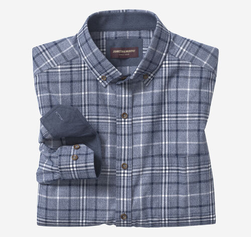 Brushed Heathered Woven Shirts