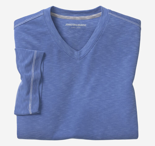 Vintage Slub V-Neck Tee