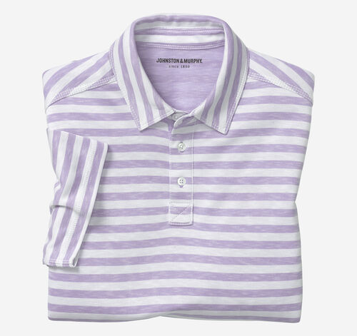 Vintage Slub Stripe Polo