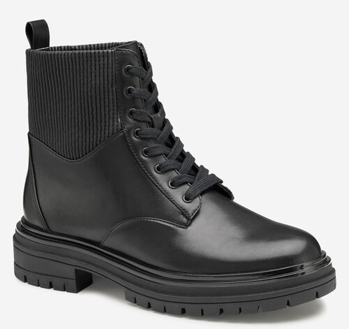 Gianna Gore Lace-Up Boot