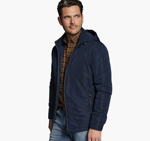 Lightweight Jacket with Removable Hood