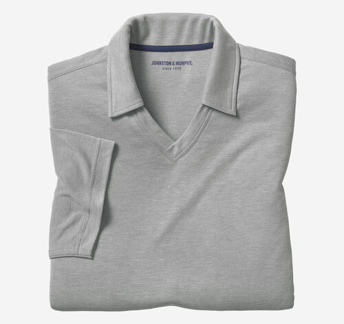 Split-Neck Polo