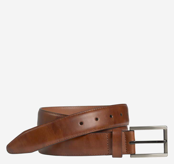 Johnston & Murphy Feather Edge Tonal Belt. 1