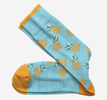 Space-Dyed Pineapple Socks
