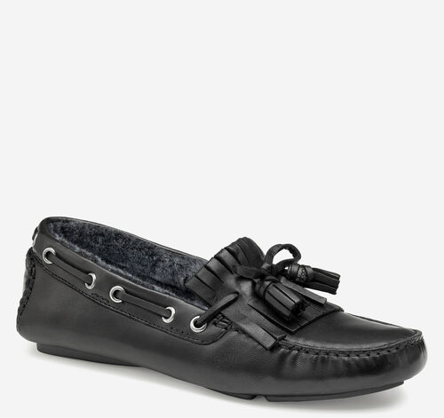 Maggie Shearling Kiltie Tassel