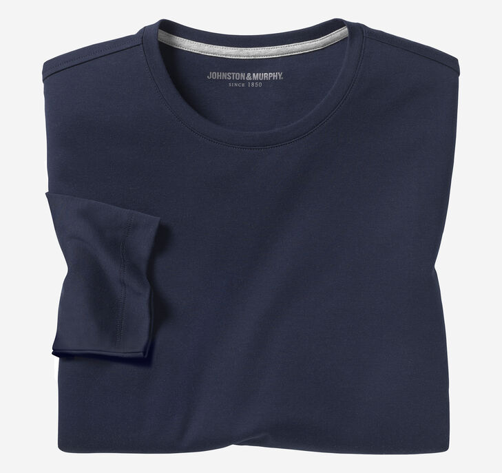Johnston & Murphy Essential Long-Sleeve Tee. 1 Johnston & Murphy Essential Long-Sleeve Tee. 1