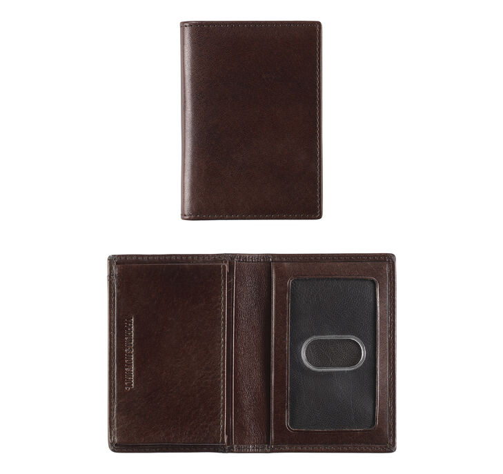 Johnston & Murphy Italian Leather Bifold Card Case. 1 Johnston & Murphy Italian Leather Bifold Card Case. 1