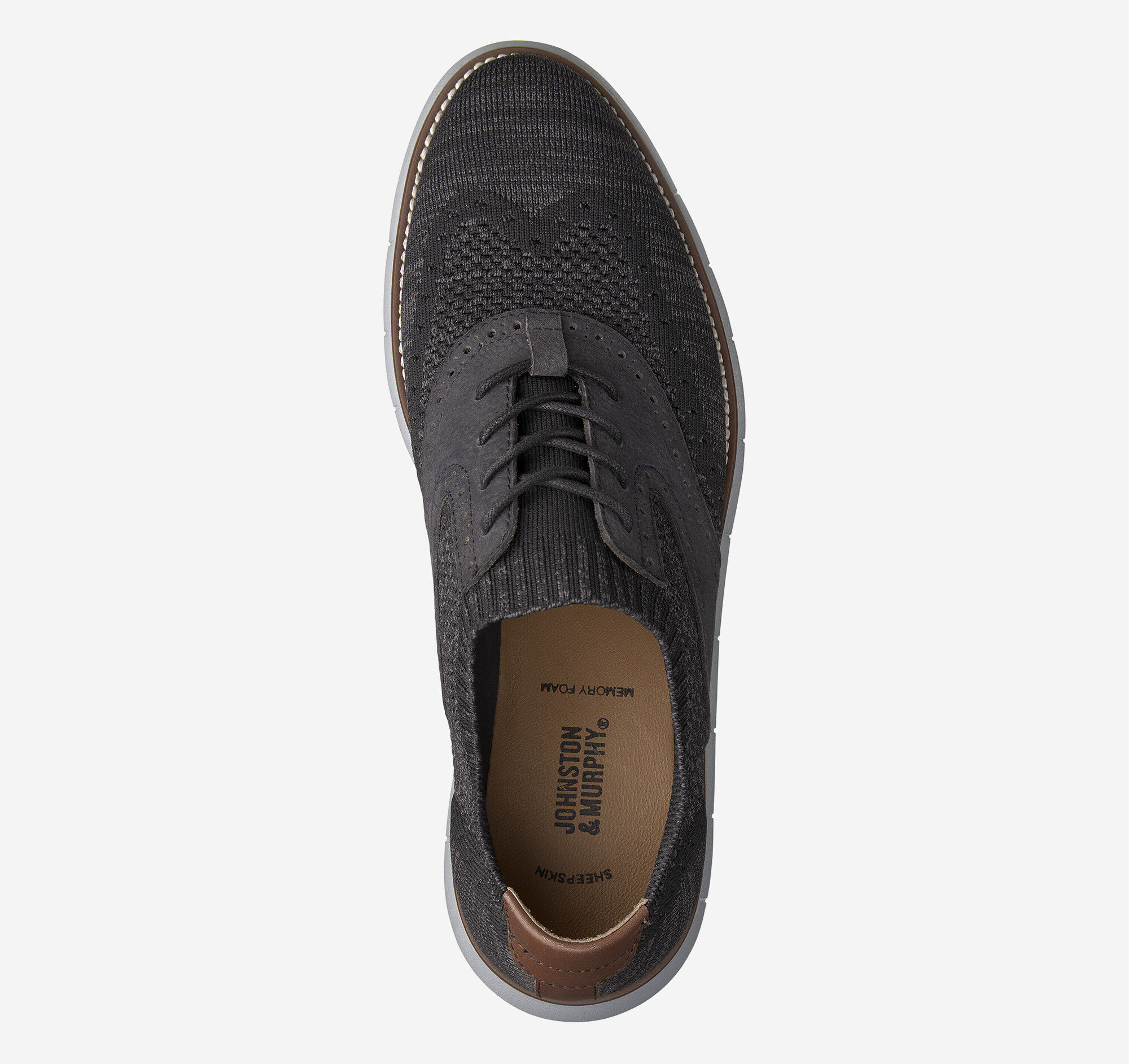 Holden Knit Wingtip Johnston & Murphy