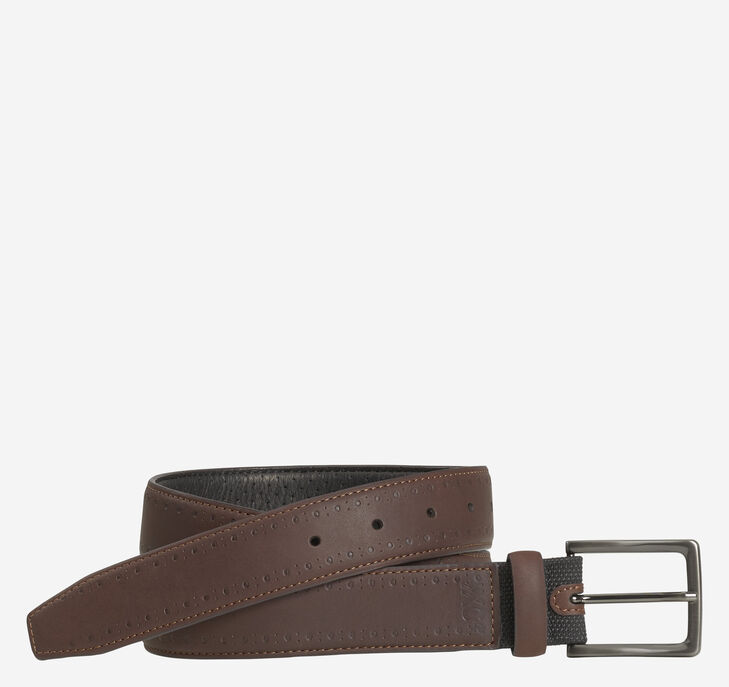 Johnston & Murphy XC4® Perfed Edge Belt. 1 Johnston & Murphy XC4® Perfed Edge Belt. 1
