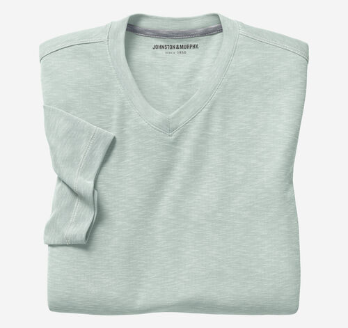 Vintage Slub V-Neck Tee