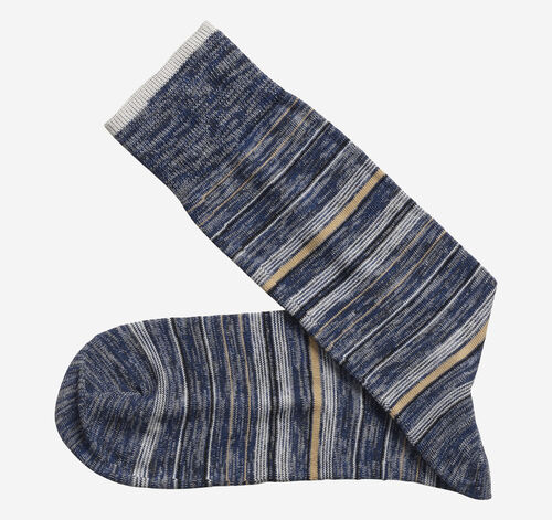 Heather Stripe Socks