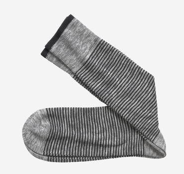 Space-Dyed Mini Stripe Socks