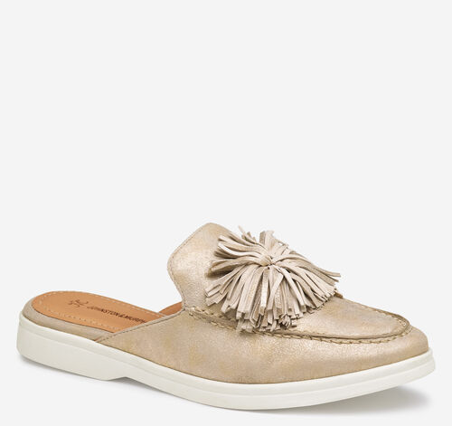 Darlene Fringed Mule