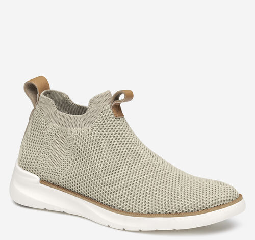 Emery Knit Chelsea Boot - Taupe Knit