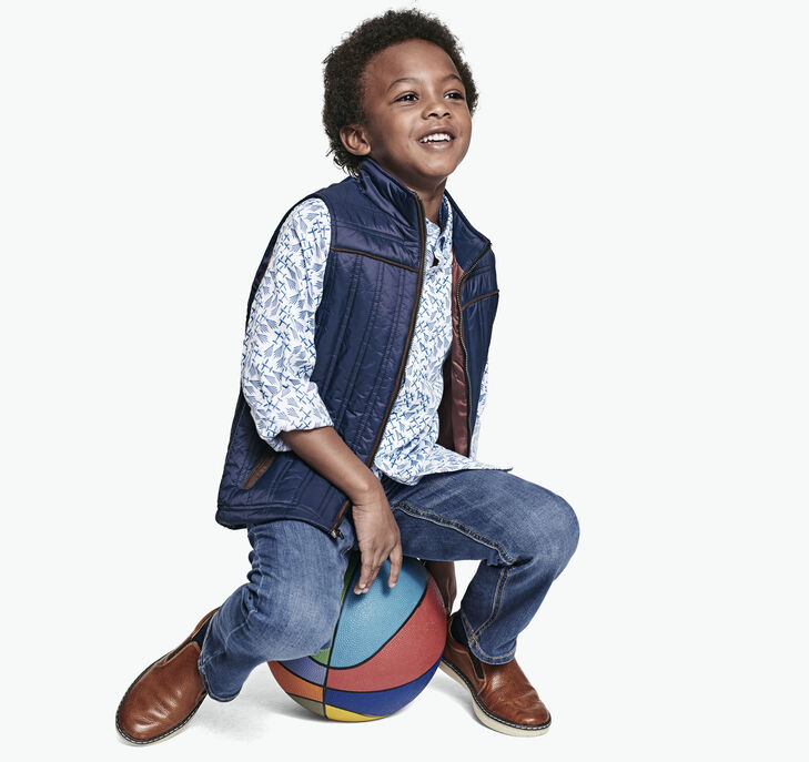 Boys Quilted Vest preview