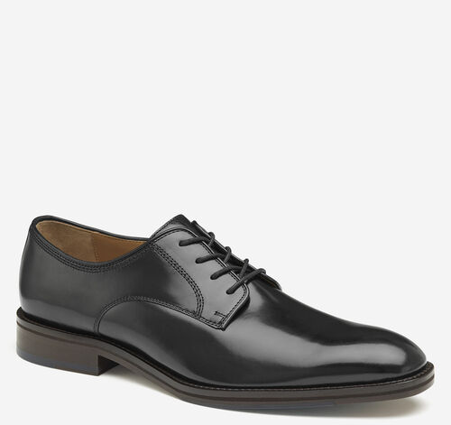 Meade Plain Toe - Black Italian Calfskin