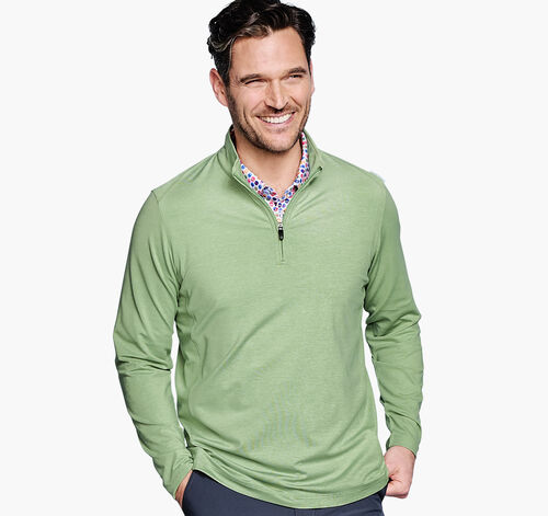 XC4® Heathered Performance Quarter-Zip