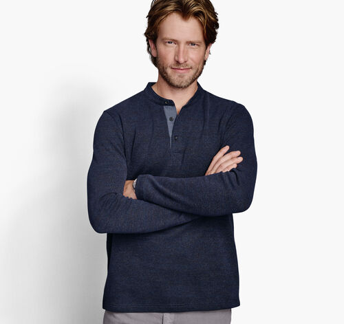 Textured Henley