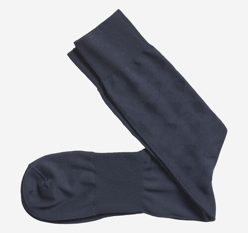 Microfiber Tonal Argyle Socks