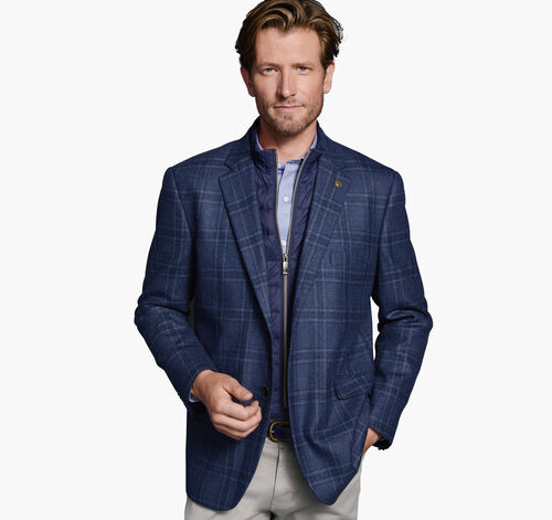 Wool Bib Blazer