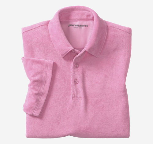 Pima Cotton-Blend Terry Polo