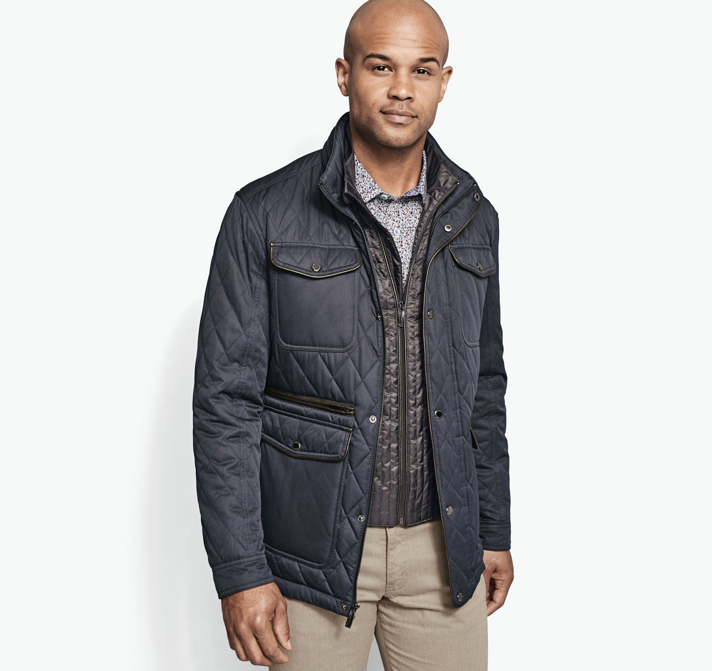 Quilted Bib Jacket