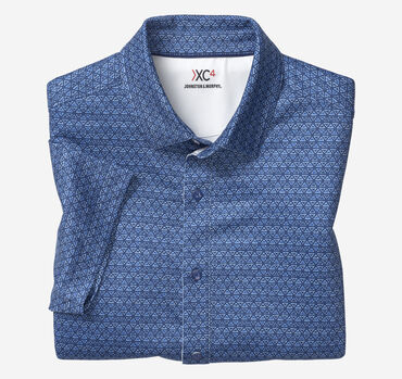 XC4® Performance Knit Button-Front Shirt