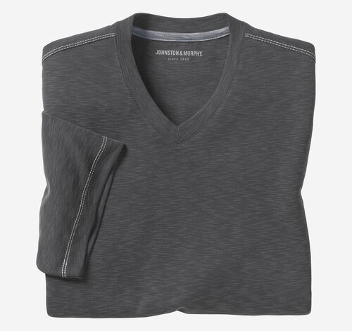 Vintage Slub V-Neck Tee