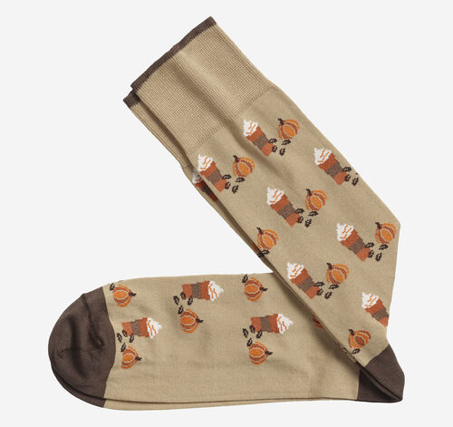 Pumpkin Spice Latte Socks
