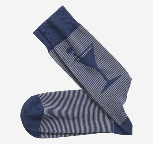 Striped Martini Socks