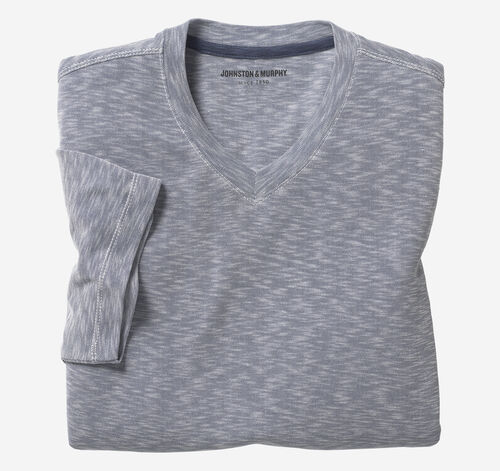 Vintage Slub V-Neck Tee