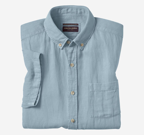 Garment Dyed Shirt - Blue
