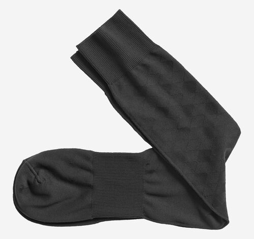 Microfiber Tonal Argyle Socks