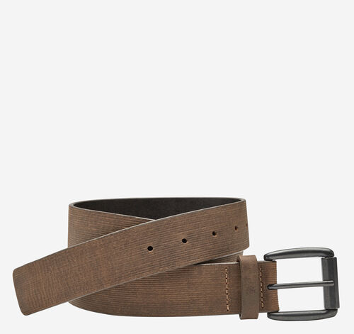 Scored Roller Buckle Belt