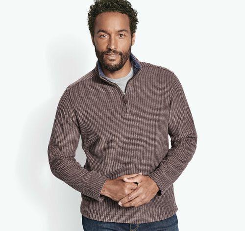 Waffle Quarter Zip