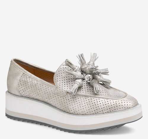 Gracelyn Perfed Tassel Slip-On