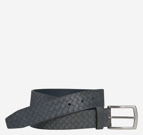 Diamond-Embossed Belt